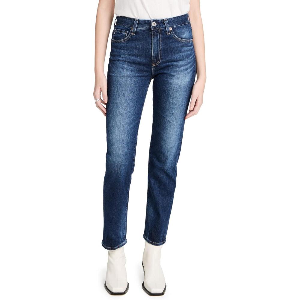 imageAG Adriano Goldschmied Womens Saige High Rise Straight Leg JeanGondola