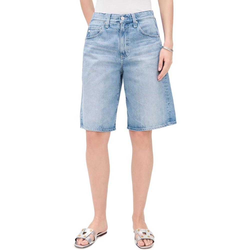 imageALMOSTGOLF AG Womens Hattie Denim ShortsMondrian