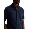 AG Adriano Goldschmied Men’s Rogan S/S Shirt(Modern Navy)