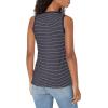 AG Adriano Goldschmied Women’s Cambria Tank(Deep Aegean/True White)