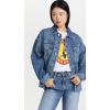 AG Adriano Goldschmied Women’s Kendrix Jean Jacket, Hotshot, L