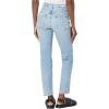 AG Adriano Goldschmied Women’s Saige High Rise Straight Leg Jean(Apparition Destructed)