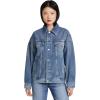 AG Adriano Goldschmied Women’s Kendrix Jean Jacket, Hotshot, L