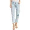 AG Adriano Goldschmied Womens The Ex Boyfriend Slim Jean Uneven Hem(Years Naturale Mended)