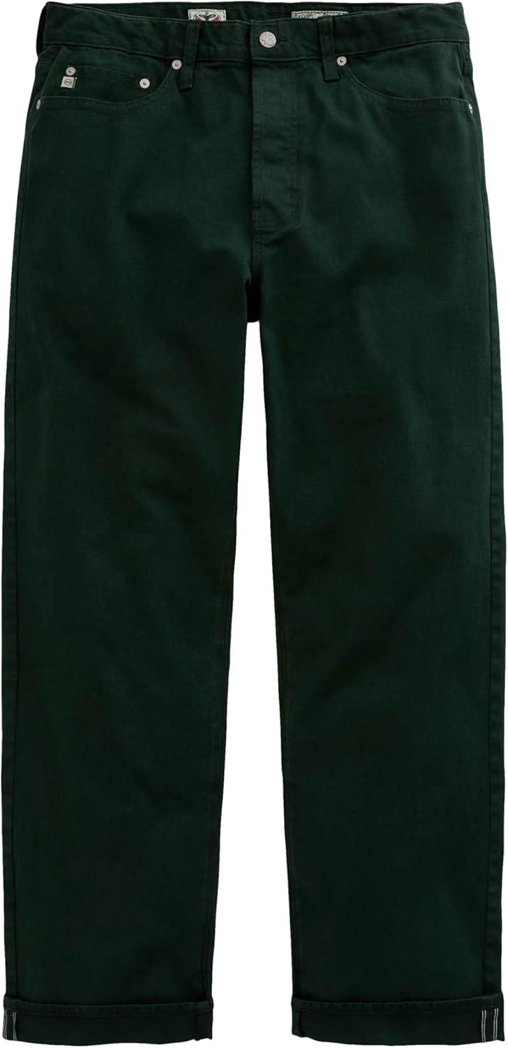 imageAG Adriano Goldschmied Mens Felix Vintage Straight Selvage JeanDeep Alpine