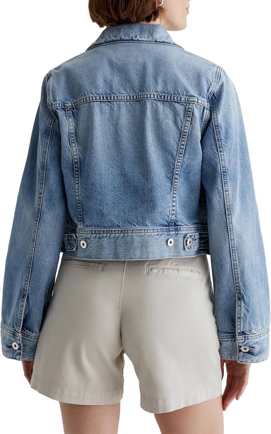 imageAG Jeans Isa Cropped Trucker JacketIntuition