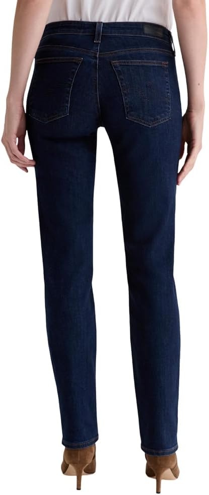 imageAG Womens Sandra Low Rise Slim Straight in Modern Indigo Modern Indigo Size 30 Inseam 31