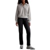 AG Jeans Carol Johnny Collar Sweatshirt(Heather Grey)