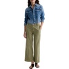 AG Jeans Natasha Mid-Rise Wide Leg in Iris(Sulfur Basil)