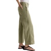 AG Jeans Natasha Mid-Rise Wide Leg in Iris(Sulfur Basil)