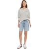 AG Women’s Ex-Boyfriend Mid-Rise Slouchy Shorts in Soft Focus Soft Focus 26 Inseam: 7″