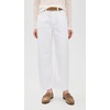 AG Women’s Hattie Crop Jeans, Gallery White, 28