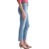 AG Women’s Mari Mid-Rise Slim Straight Crop Jeans in Marina Blue 26 27 inch Inseam