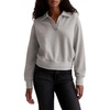 AG Jeans Carol Johnny Collar Sweatshirt(Heather Grey)