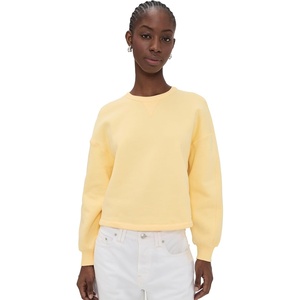 ALMOSTGOLF AG Women’s Roselle Sweatshirt(Sunlight Yellow)