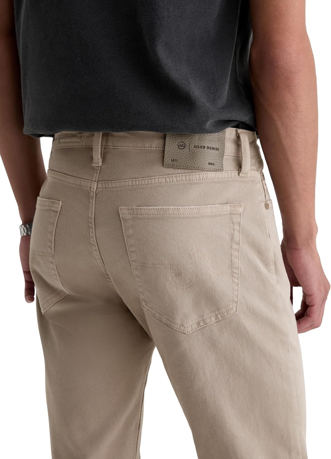 imageAG Adriano Goldschmied Mens Tellis Modern Slim Jean7 Years Sulfur Stone Barrack