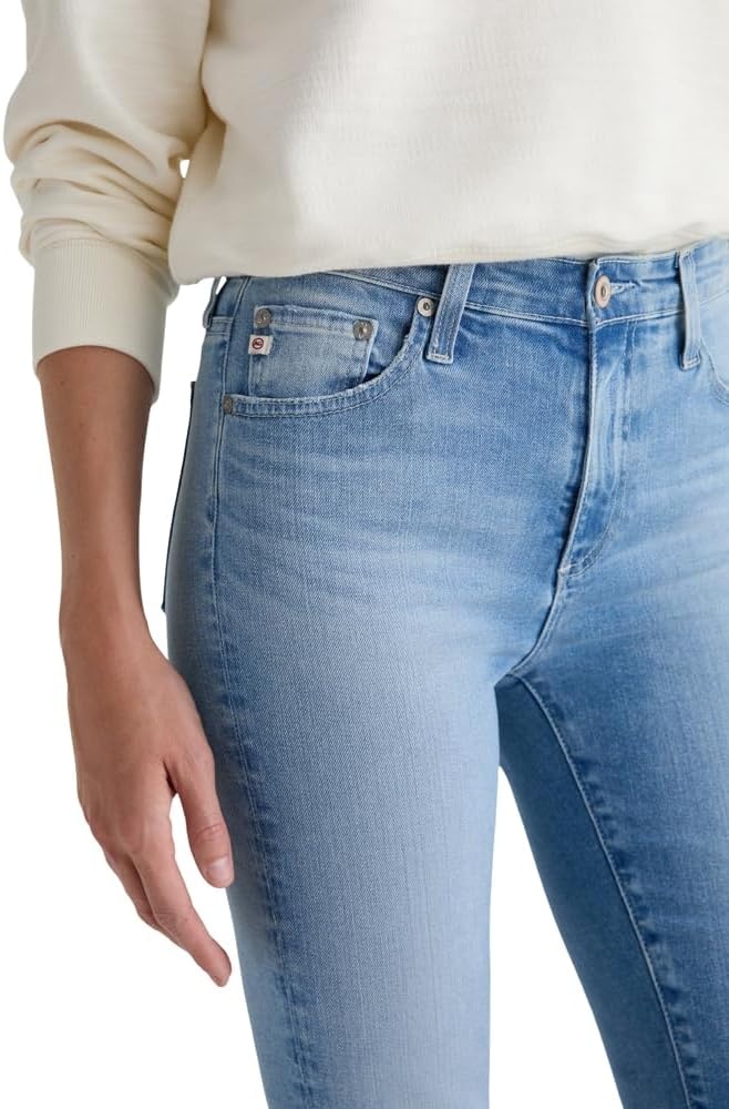 image:imageAG Jeans Womens Farrah Mid Rise Crop Boot Jeans14 Years Fortuna