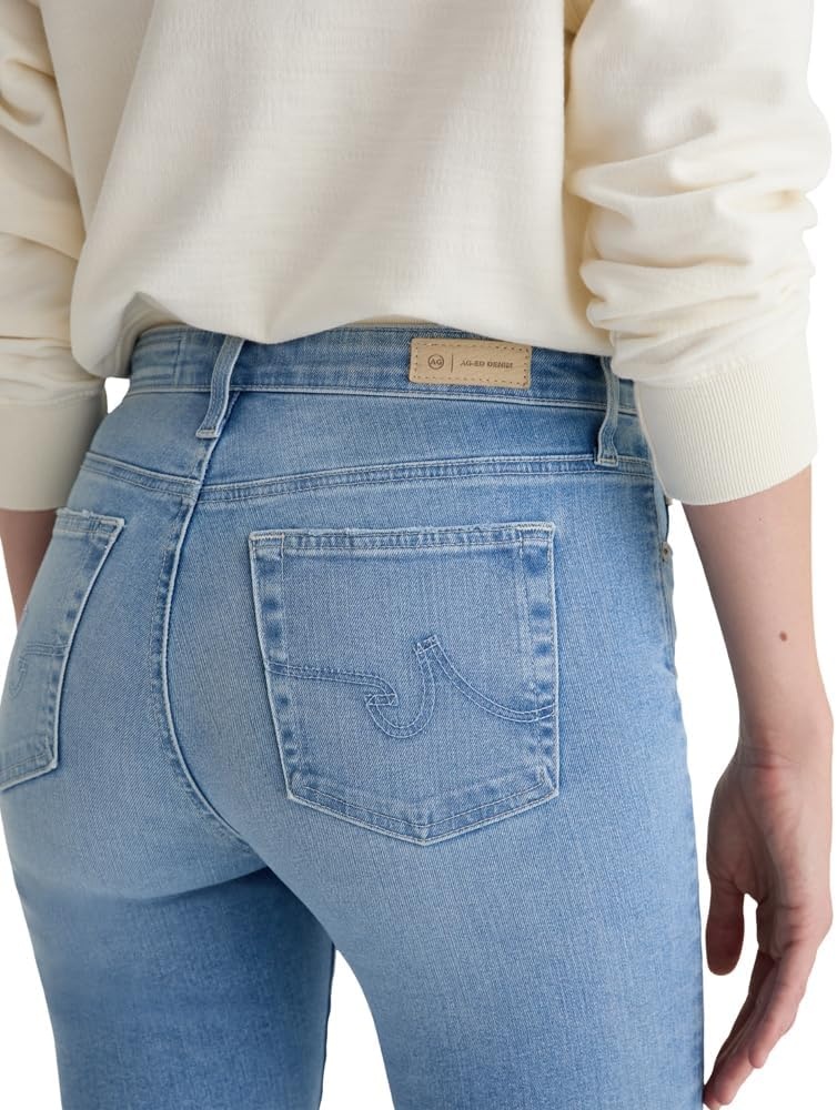 image:imageAG Jeans Womens Farrah Mid Rise Crop Boot Jeans14 Years Fortuna