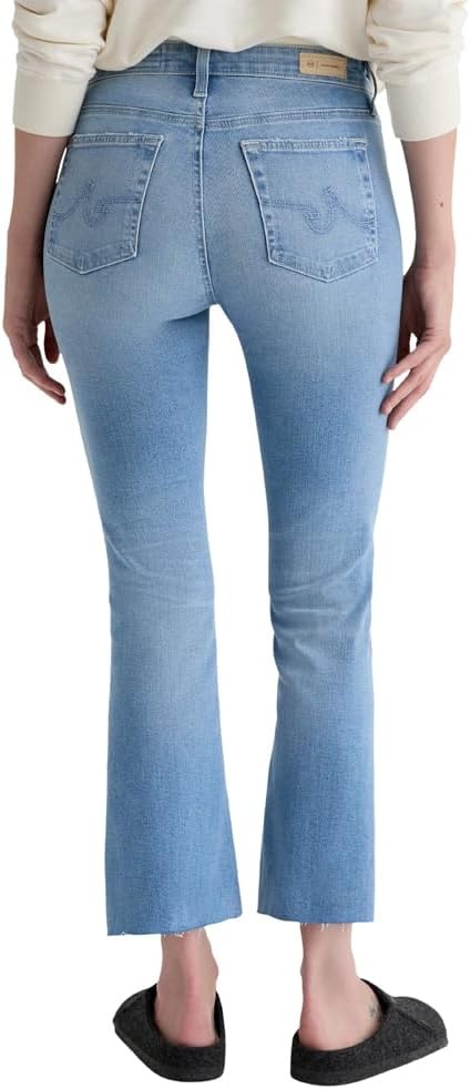 image:imageAG Jeans Womens Farrah Mid Rise Crop Boot Jeans14 Years Fortuna