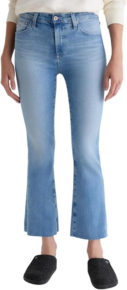 image:imageAG Jeans Womens Farrah Mid Rise Crop Boot Jeans14 Years Fortuna