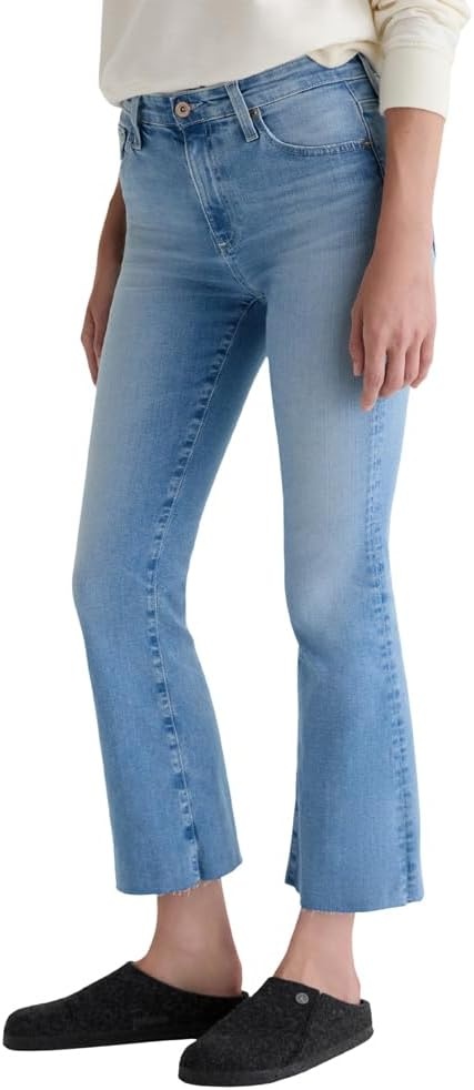 image:imageAG Jeans Womens Farrah Mid Rise Crop Boot Jeans14 Years Fortuna