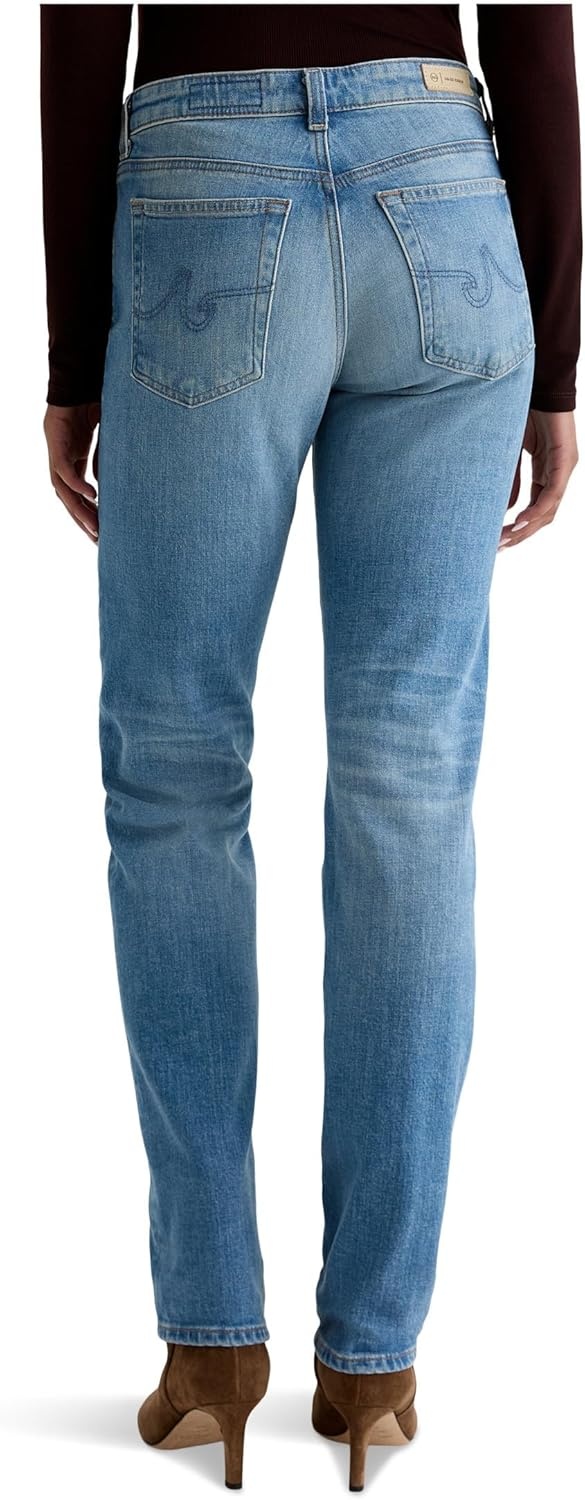 image:imageAG Womens Sandra Low Rise Slim Straight in 18 Years Bisou 18 Years Bisou Size 31 Inseam 31