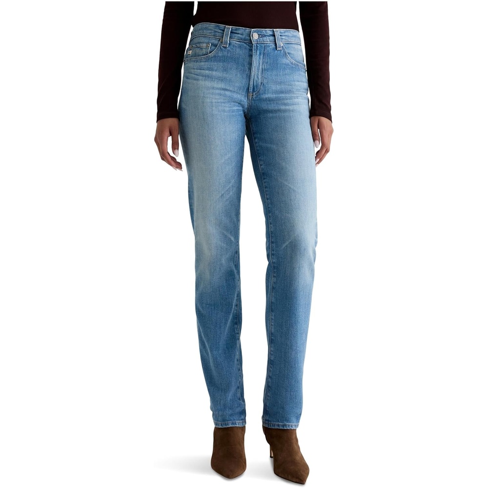 image:imageAG Womens Sandra Low Rise Slim Straight in 18 Years Bisou 18 Years Bisou Size 31 Inseam 31