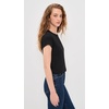 AG Adriano Goldschmied Women’s Sadie Crew(Super Black)