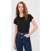 AG Adriano Goldschmied Women’s Sadie Crew(Super Black)
