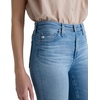 AG Women’s Mari Mid-Rise Slim Straight Crop Jeans in Atlantis 23 27 inch Inseam