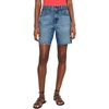 AG Jeans Ex-Boyfriend Mid-Rise Slouchy Shorts in Nouveau(Nouveau)