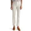 AG Jeans Lila Utility Mid-Rise Straight Jeans(White Oat)