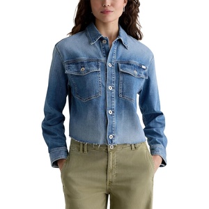 AG Jeans Valleta Utility Shirt Jacket(Abyss)