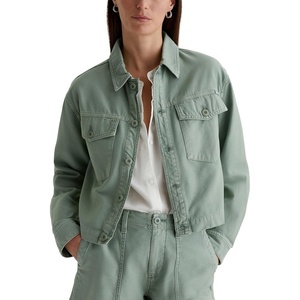 AG Jeans Valleta Utility Shirt Jacket(Sulfur Matcha Latte)
