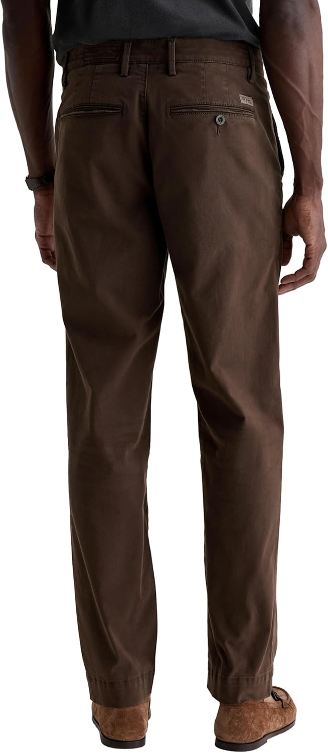 image:imageAG Adriano Goldschmied Mens Archie Straight Trouser Pant5 Years Sulfur Oak Barrel