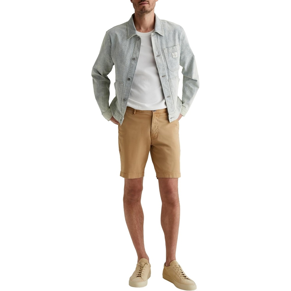 image:imageAG Jeans Wanderer Slim Trouser ShortsSulfur Tawny Beige