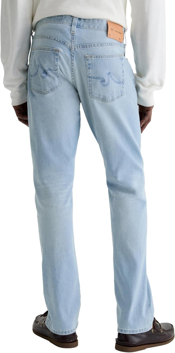 image:imageAG Adriano Goldschmied Mens Everett Slim Straight Jean22 Years Tanner