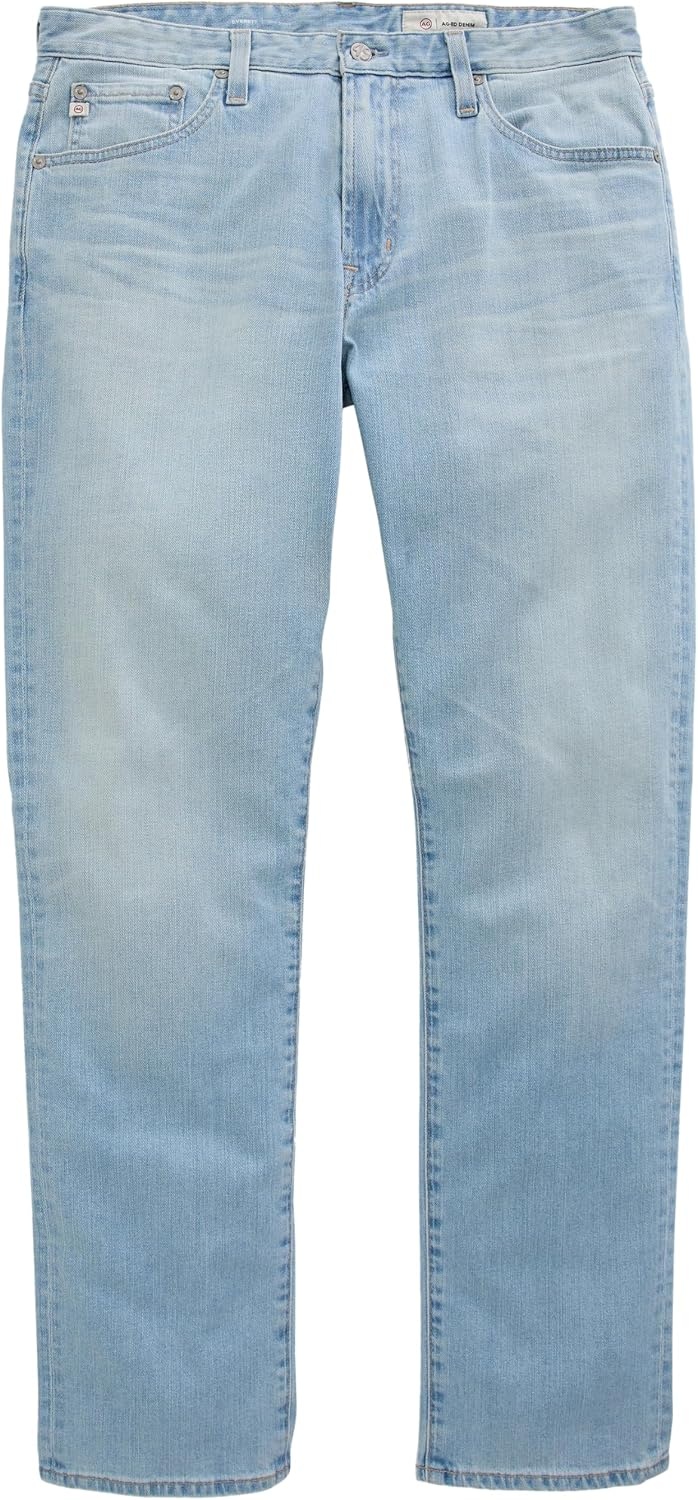 image:imageAG Adriano Goldschmied Mens Everett Slim Straight Jean22 Years Tanner