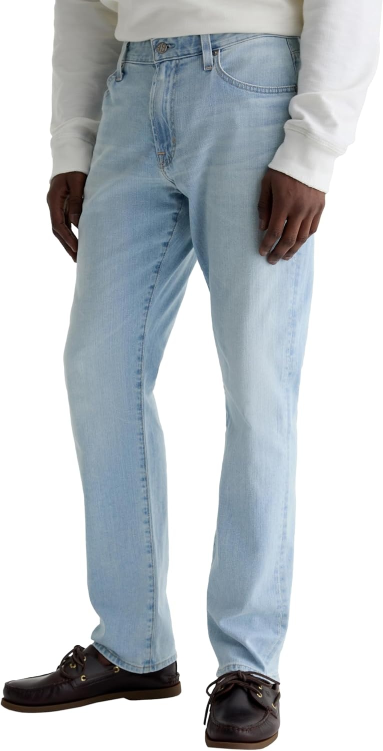image:imageAG Adriano Goldschmied Mens Everett Slim Straight Jean22 Years Tanner