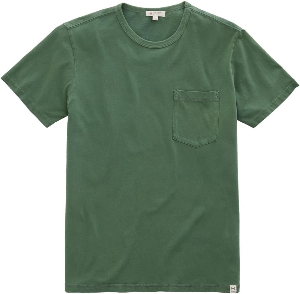 image:imageAG Adriano Goldschmied Mens Nick Slim Fit Pocket TeeHeritage Oceanvine