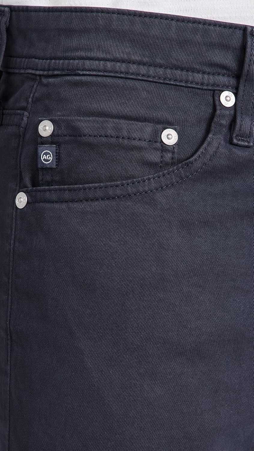 image:imageAG Adriano Goldschmied Mens The Graduate Tailored Straight SUD Sueded Stretch Sateen 32New Navy