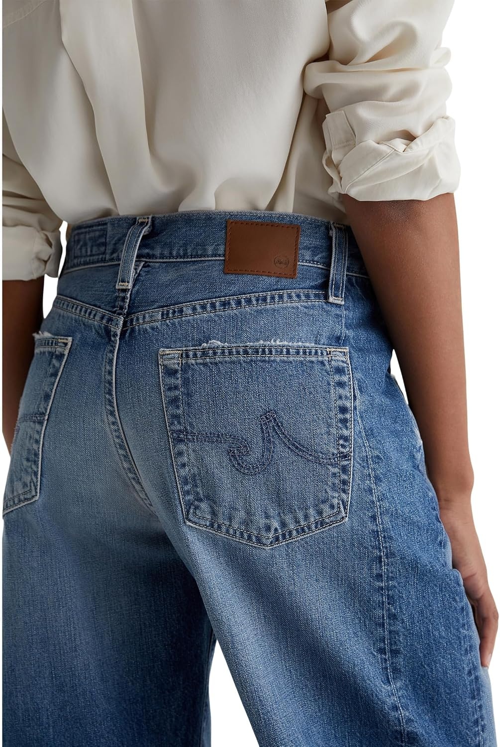 image:imageAG Jeans Hattie HighRise Crop BarrelGemini