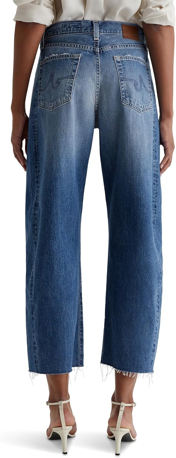 image:imageAG Jeans Hattie HighRise Crop BarrelGemini