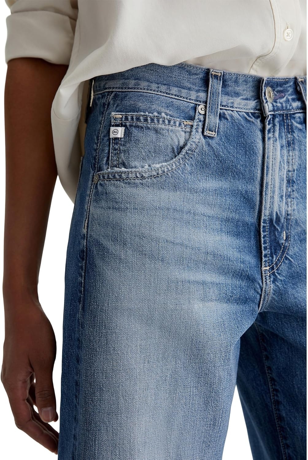 image:imageAG Jeans Hattie HighRise Crop BarrelGemini