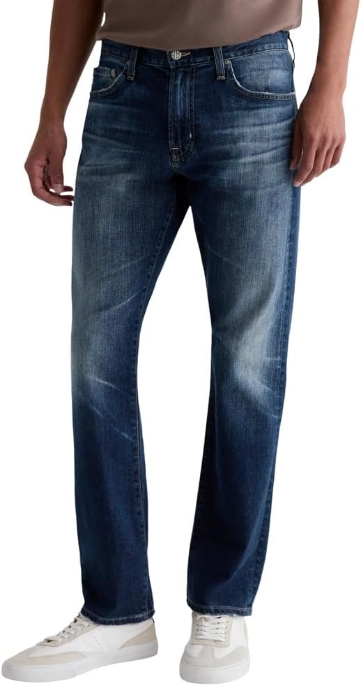 image:imageAG Mens Protg AGed Classic Straight Denim 328 Years Yellowbanks
