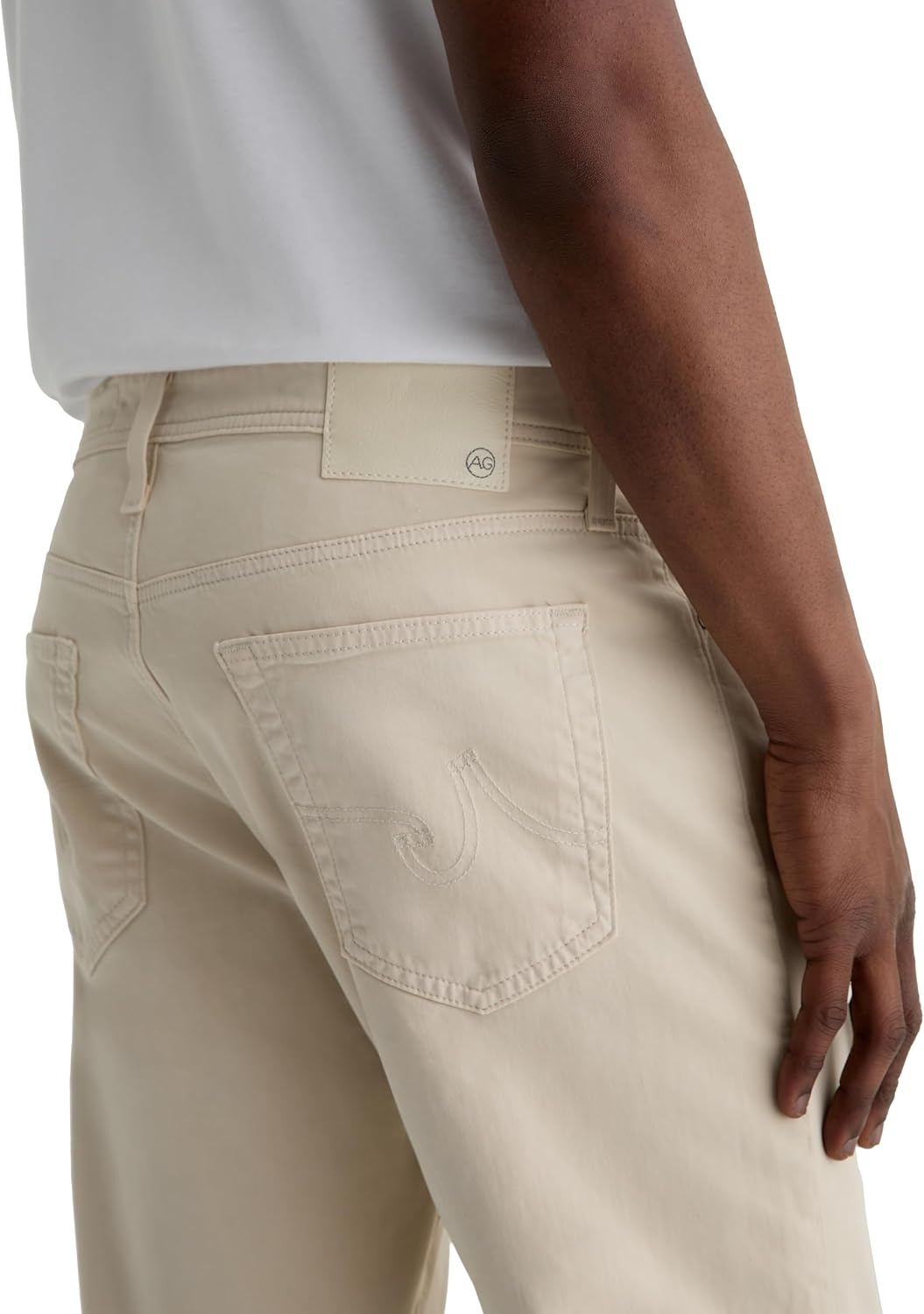 image:imageALMOSTGOLF AG Mens Graduate Sateen Tailored Pants 32Natural Ivory
