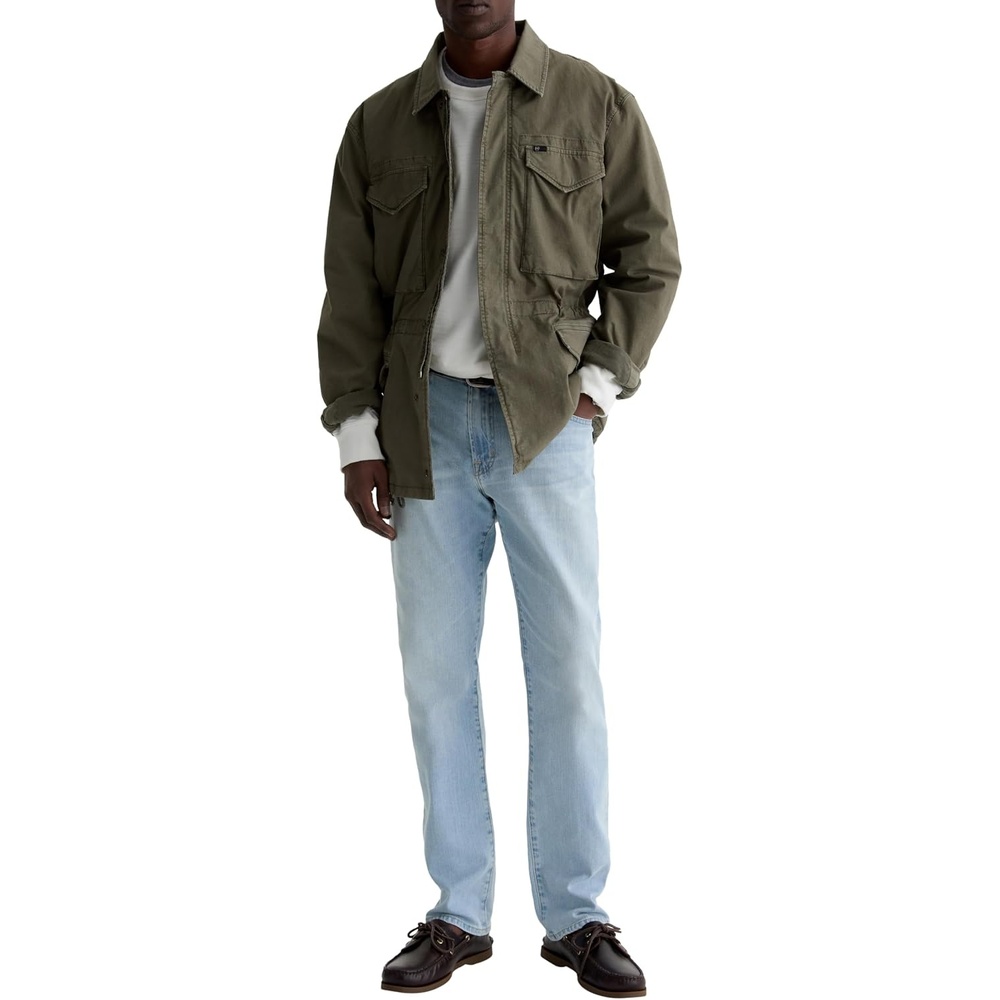image:imageAG Adriano Goldschmied Mens Everett Slim Straight Jean22 Years Tanner
