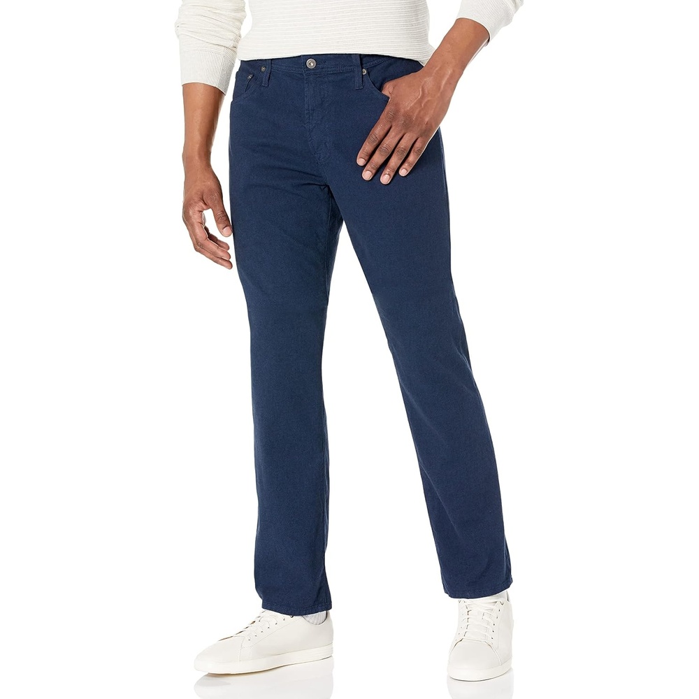 image:imageAG Adriano Goldschmied Mens Everett Slim Straight JeansCollege Navy