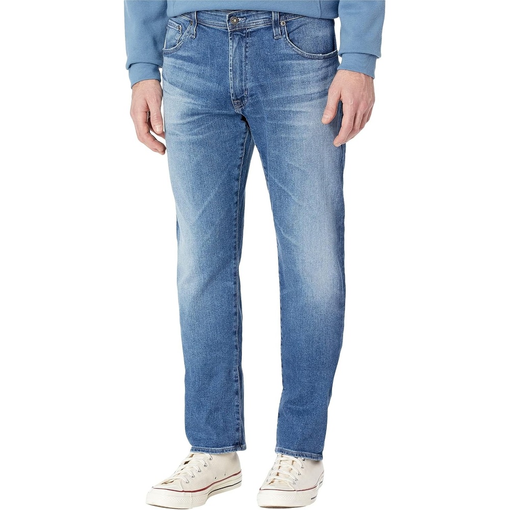 image:imageAG Adriano Goldschmied Mens Everett Slim Straight JeansZipline