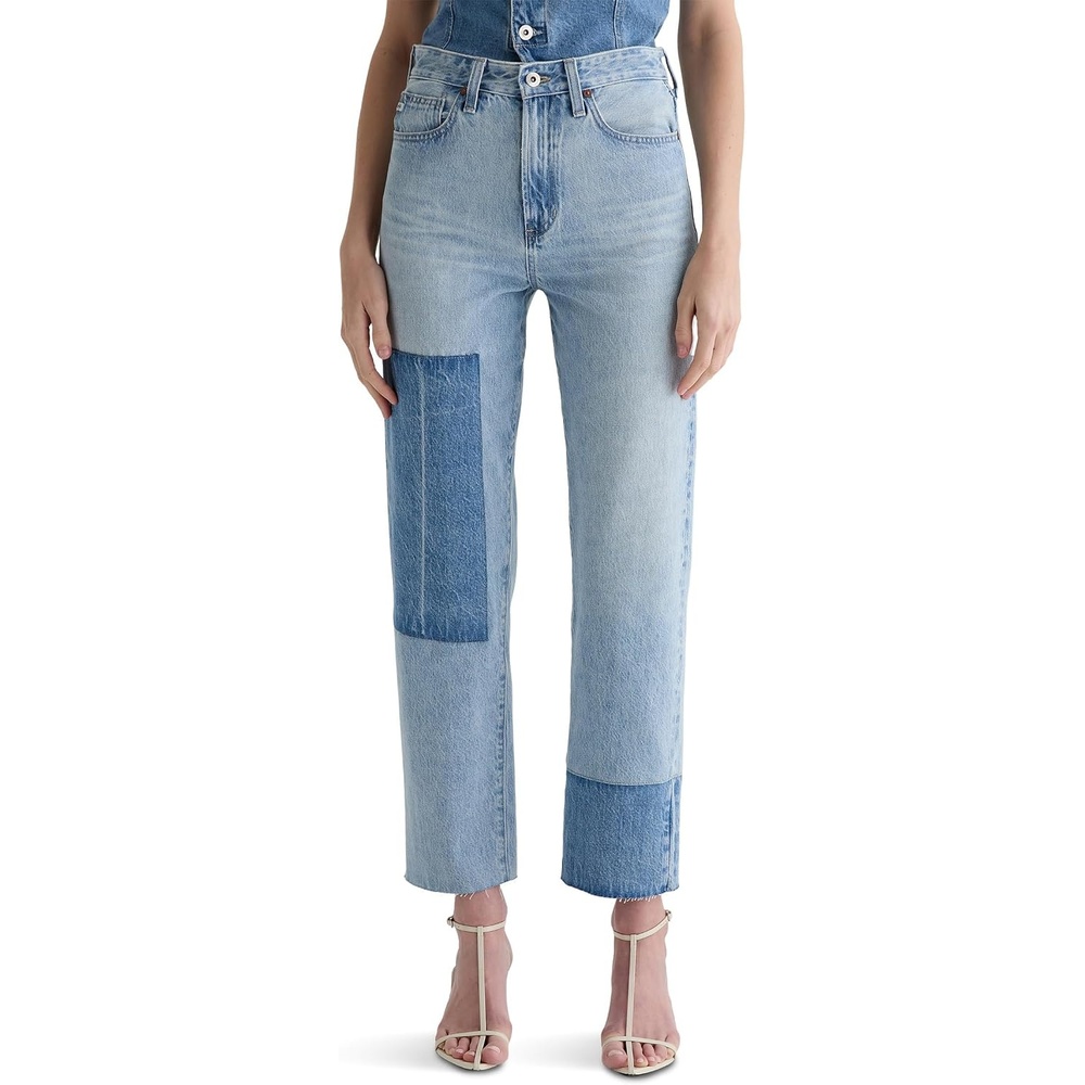 image:imageAG Adriano Goldschmied Womens Brinley Mid Rise Straight PantsCarpinteria